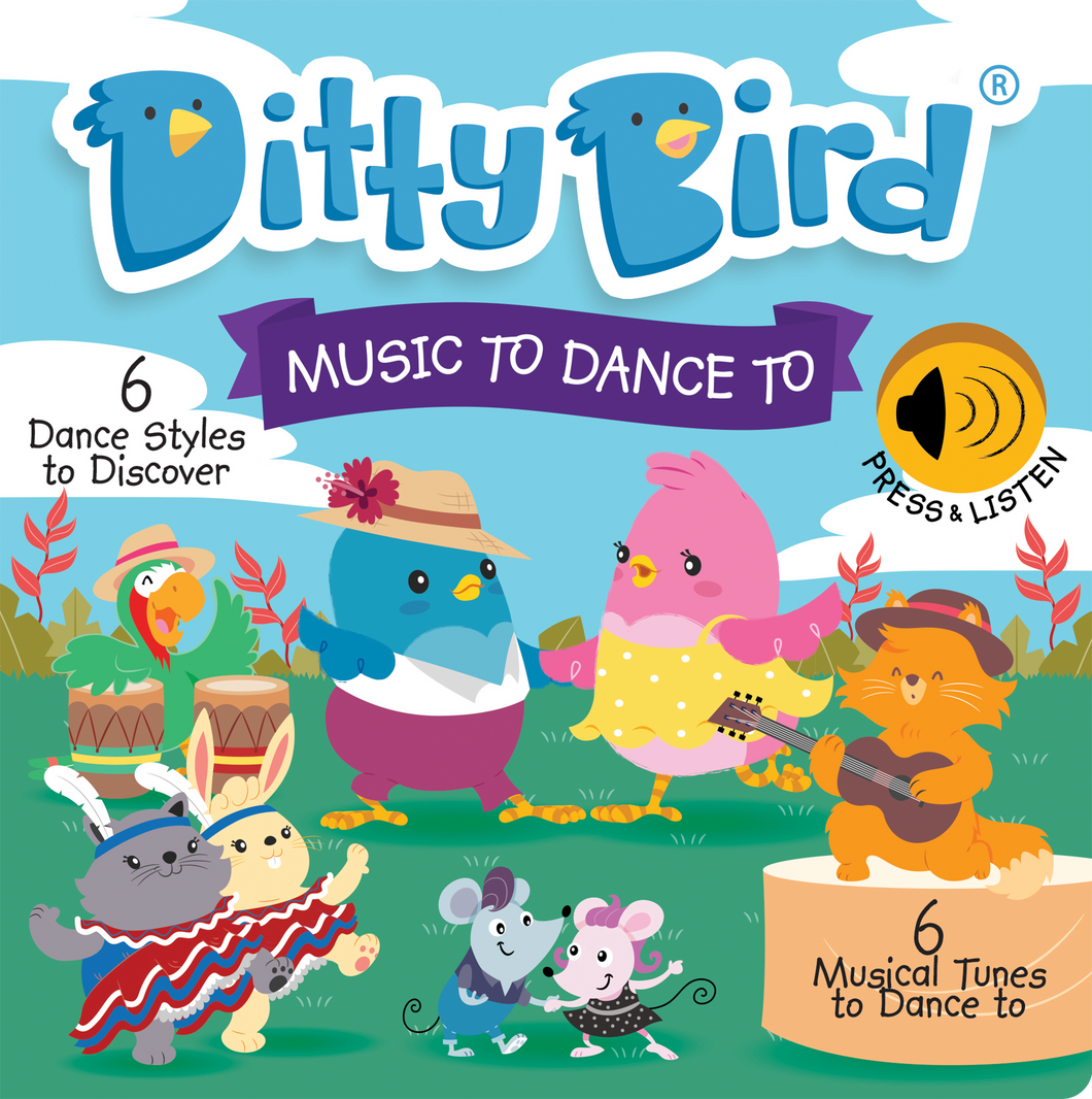 Ditty Bird Music To Dance To Board Book