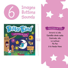 Load image into Gallery viewer, Ditty Bird Canciones de Cuna (Bedtime Songs) in Spanish