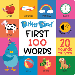 NEW! DITTY BIRD - 100 WORDS SOUND BOOK