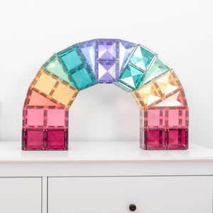 Connetix Tiles - 120 Piece Pastel Creative Pack - Magnetic Building Tiles