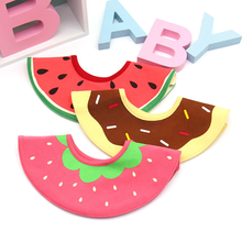 Load image into Gallery viewer, Donut Strawberry Watermelon Burp Bib