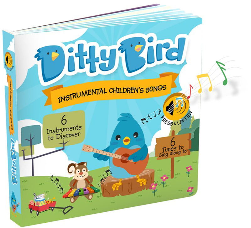 Ditty Bird Instrumental Children's Songs Board Book