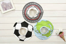 Load image into Gallery viewer, Soccer Earth Road Baby Burp Cloths 