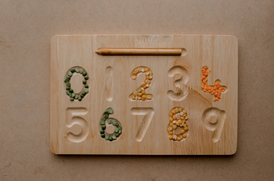 QToys Number Tracing Board
