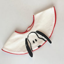 Load image into Gallery viewer, Snoopy Drool Baby Bib With Ear