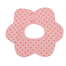 Load image into Gallery viewer, Polka Pink Dot Burp Bib Cute
