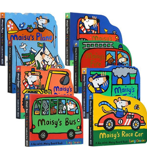 Maisy Transportation shape board book 