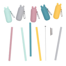 Load image into Gallery viewer, We Might Be Tiny Keepie + Bubble Tea Straw Set