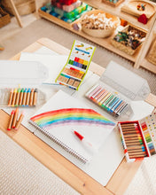 Load image into Gallery viewer, Kitpas Medium Stick Crayons with Holder 12 Colours
