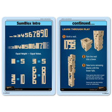 Load image into Gallery viewer, SumBlox Minis Starter Set 38 Blocks &amp; 36 Activity Cards
